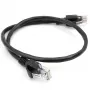 Cable Cat5E UTP, 0,5 m, negro
