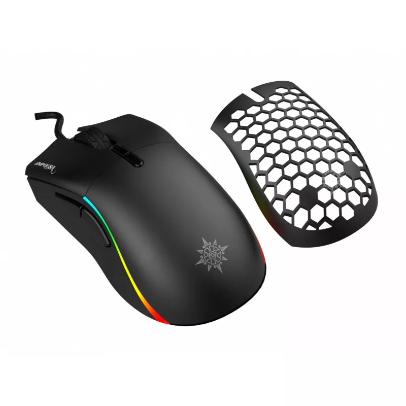 Ratón gaming INCA IMG-GT20 10000 DPI. RGB. 7 botones. USB. SW retail