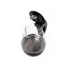 Hervidor de agua | Adler | Hervidor de agua | AD 1224 | Estándar | 2000 W | 1,5 L | Vidrio | Base giratoria 360° | Negro
