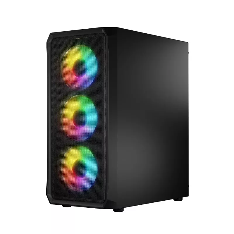 Carcasa LOGIC CONCEPT Portos ARGB ATX Mid-Tower, negra
