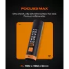 Alfombrilla de ratón gaming GLORIOUS Fnatic FOCUS3 MAX XL – tamaño XL extendido, superficie de tela, borde cosido