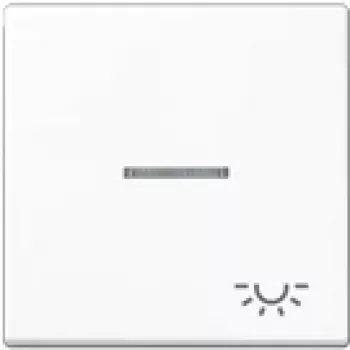 Jung A 590 KO5 L WW Interruptor de luz blanco duroplasto (A590KO5LWW)