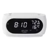 Adler AD 1186W despertador digital negro, blanco