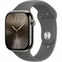 Apple Watch S10 titanio natural correa deportiva gris piedra M/L GPS + Cellular 46mm MWYA3QF/A 2024