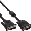 Cable DVI-A InLine 12+5 macho / 15 pines HD macho VGA 2 m