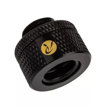 Tornillos de montaje para ventilador RAIJINTEK Pelias negros – pack de 6, accesorio de montaje para ventiladores de PC