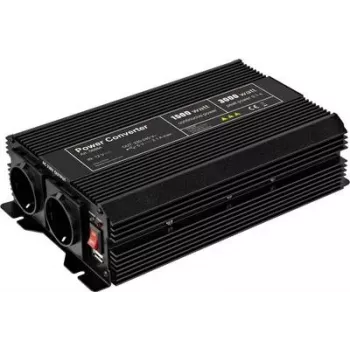 Inversor Goobay SPW IT 1500 W 12 V/DC - 230 V/AC, 5 V/DC (58884)