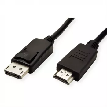 ROTRONIC-SECOMP Roline Green - Cable adaptador - DisplayPort macho con enclavamiento a HDMI macho