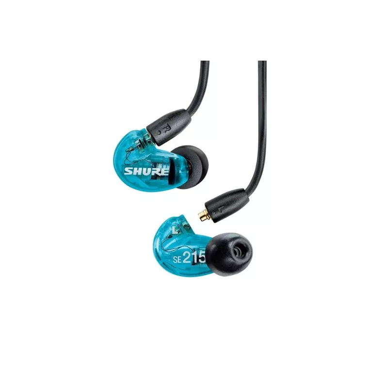 Shure AONIC 215 - Auriculares in-ear con transductor único y cable de 3,5 mm (azul)