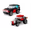 LEGO Creator 3-in-1 31146 Camión de plataforma con helicóptero