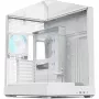 Caja de torre APNX V2 — blanca, paneles de cristal templado x3