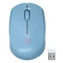 Natec Stork NMY-2001 ratón óptico inalámbrico, 1600 DPI, receptor USB, azul