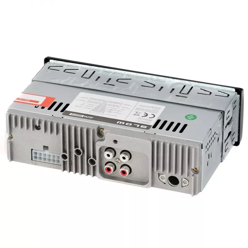 BLOW AVH-8624 autorradio, 1 DIN, FM RDS, Bluetooth, USB, SD/MMC, AUX, MP3, pantalla LCD, mando a distancia, negro
