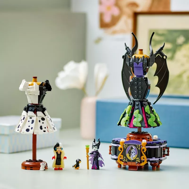 LEGO DISNEY 43262 Vestidos de Maléfica y Cruella de Vil