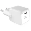 Cargador de interior Tucano GaN MA-GAN20-EU-W Carga rápida 12V 1x USB-C