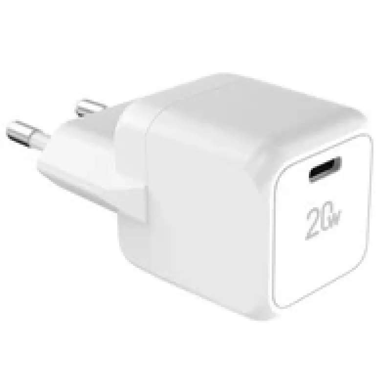 Cargador de interior Tucano GaN MA-GAN20-EU-W Carga rápida 12V 1x USB-C