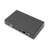 DIGITUS DS-12901 - Conmutador KVM/audio/USB - 4K 30 Hz, entrada USB-C/USB/HDMI, salida HDMI, red