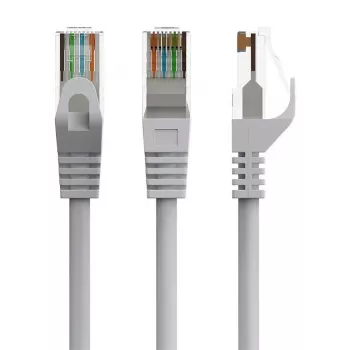Cable de red Cat.6 cobre UTP 2m gris