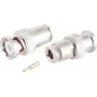 Conector macho de vídeo BNC ShiverPeaks 98800-2 para cable coaxial RG58/U, conexión por tornillo