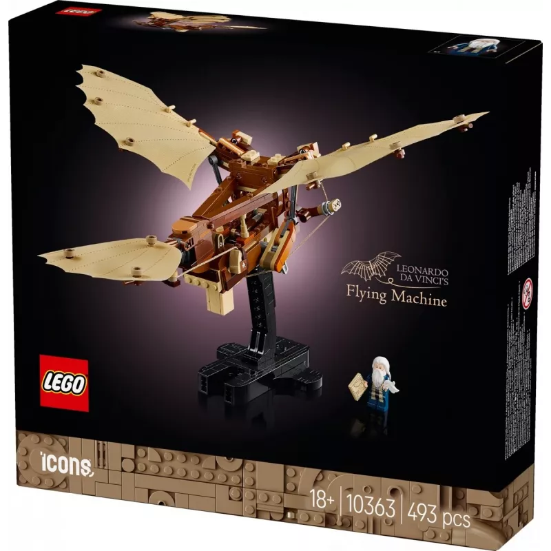 LEGO ICONS 10363 Máquina voladora de Leonardo da Vinci
