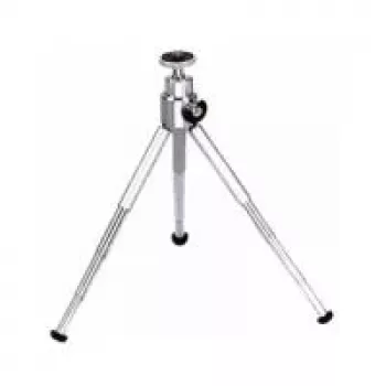 Trípode Walimex WT-070 plateado capacidad de carga máxima 0,8 kg altura 27 cm