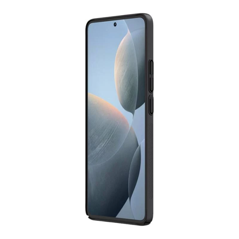 Funda protectora Nillkin Super Frosted Shield Pro para Xiaomi Redmi K70E / Poco X6 Pro 5G — negra, rígida mate antideslizante