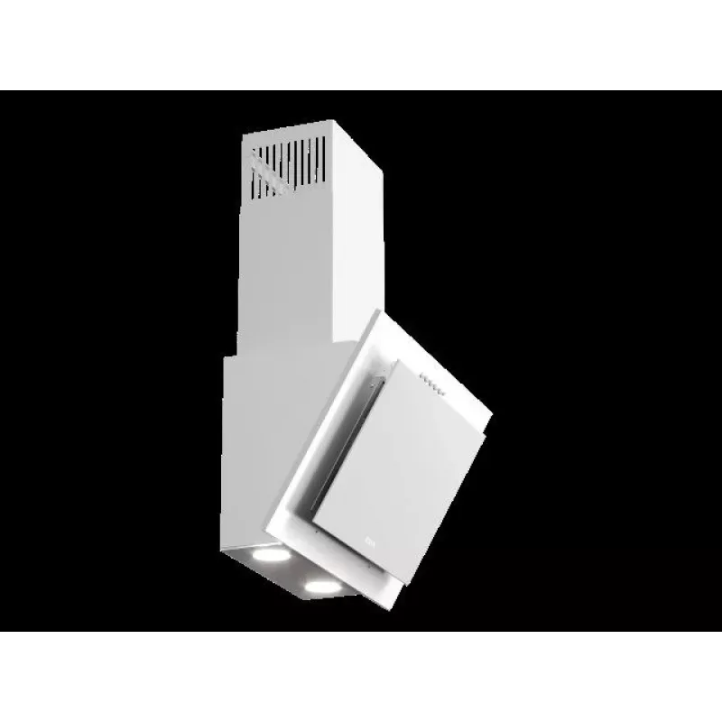 Campana extractora de cocina MAAN Vertical G 50 — blanca, carcasa de acero, mando frontal mecánico, 895×496×313 mm, motor incluido