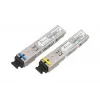 Extralink SFP 1.25G par de módulos WDM 1310/1550nm monomodo 3km SC DOM para HP/Aruba