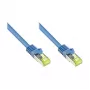 Cable de red Alcasa 8070R-010B RJ-45 Cat7 1 m azul