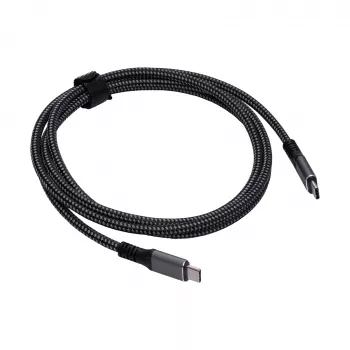 Cable USB-C a USB-C Thunderbolt 3 Akyga AK-USB-34, 40 Gbit/s, 100 W, 1,5 m, negro