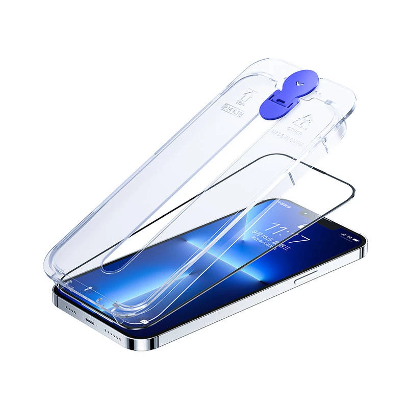 Protector de pantalla de cristal templado pantalla completa Joyroom JR-H11 para Apple iPhone 14 Plus 6,7 pulgadas