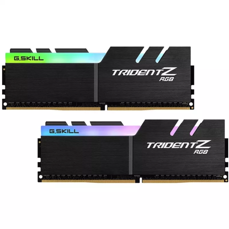DIMM 16 GB DDR4-3600 (2x 8 GB) Dual-Kit, memoria negra, F4-3600C18D-16GTZR, Trident Z RGB, INTEL XMP