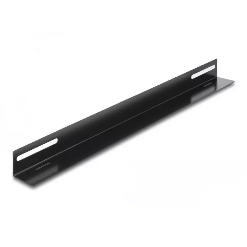 Soporte de montaje DeLOCK 19 pulgadas 450x40mm 2 uds. negro metal