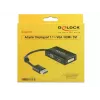 DeLOCK 0,16 m DisplayPort/VGA+HDMI+DVI VGA (D-Sub)+ HDMI + DVI negro
