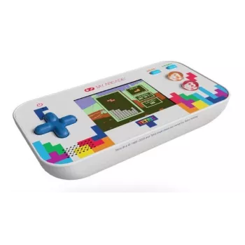 Consola de juegos portátil My Arcade Tetris Gamer V con pantalla de 6,35 cm (2,5 pulgadas), USB-C, pila AAA, multicolor