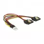 Cable de alimentación interno DeLOCK 85236 0,2 m