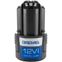 Batería de Li-Ion recargable Dremel 261512V3JA 3 Ah 12 V para herramientas inalámbricas