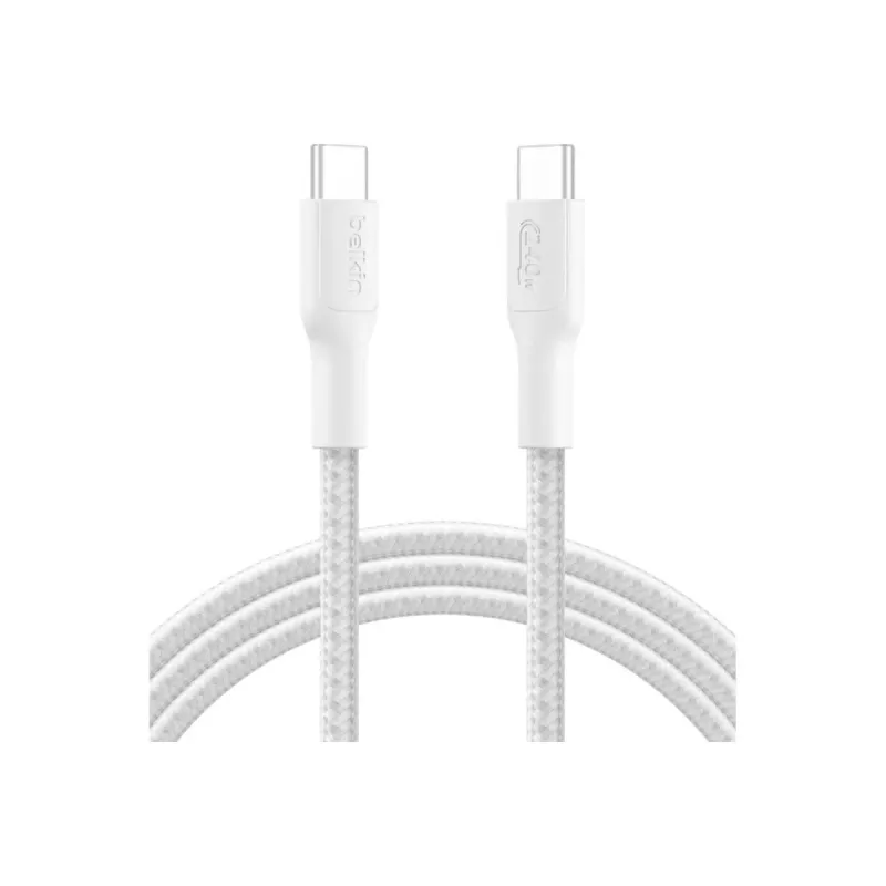 Cable USB Belkin BoostCharge Pro 2m USB C blanco