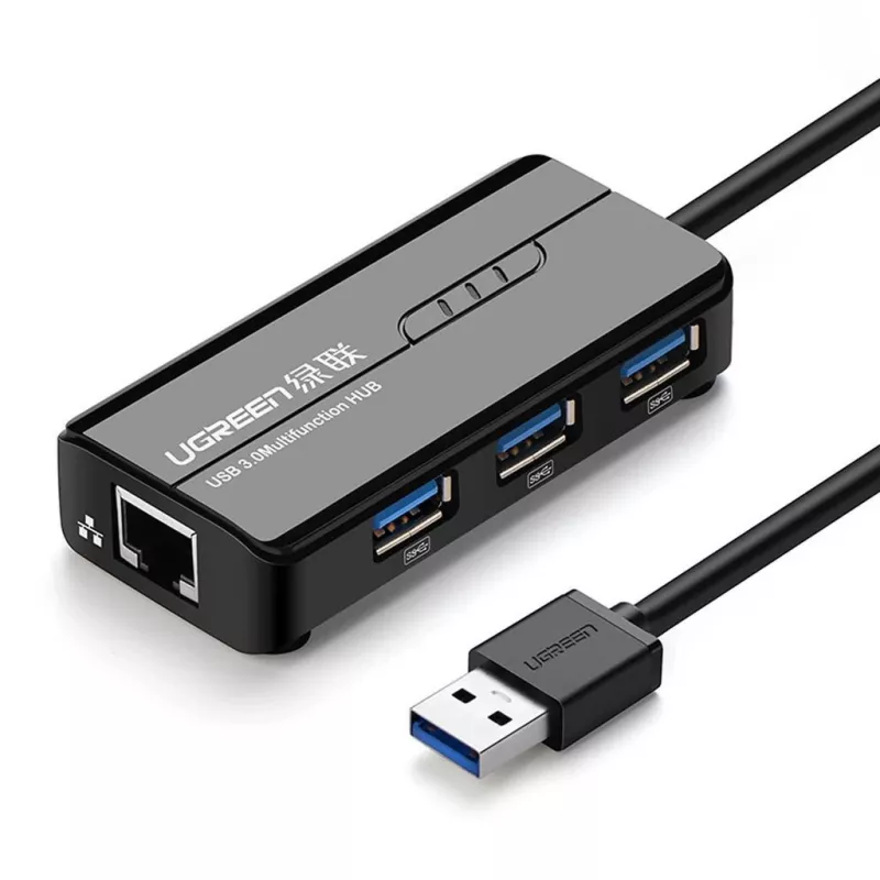 Tarjeta de red Ugreen 20265 Ethernet 1000 Mbit/s USB Cableado
