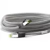 Cable de red Goobay CAT 8.1, S/FTP (PiMF), gris, 0,5 m - LSZH libre de halógenos, cobre AWG 24 (55135)