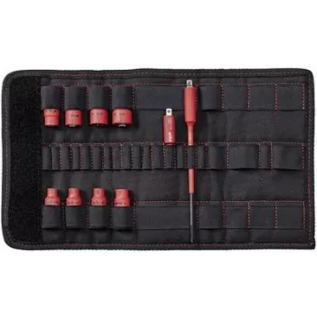 Juego de vasos Wiha 7209NK2003 — surtido de 10 piezas de puntas de destornillador/vasos