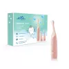 Cepillo de dientes sónico infantil ETA Sonetic Kids – rosa, batería, velocidad ajustable, temporizador, 2 cabezales