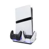 Base refrigeradora White Shark Guard-2 para PS5 con estación de carga integrada (modelo PS5-05102V2)