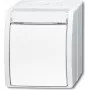Interruptor eléctrico Busch Jaeger 2601/6 WN-54 1P blanco (1085-0-1624)