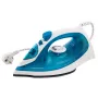 Plancha de vapor Esperanza EHI002 Slider, 2200 W, suela cerámica, vapor vertical, blanca/azul