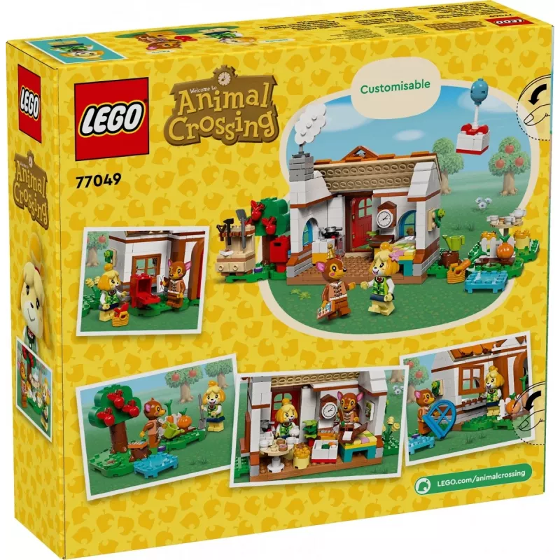 Juguete de construcción set LEGO 77049 Animal Crossing visita de Melinda