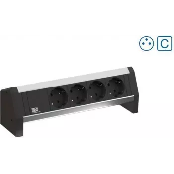 Unidad de enchufes Bachmann DESK 902.02343xUTE enchufes 1x placa ciega