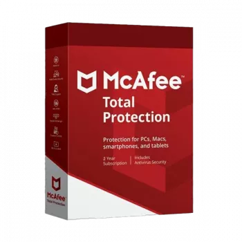 McAfee Total Protection - 5 dispositivos / 2 años, Global