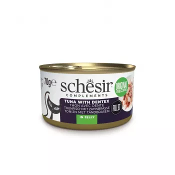 Comida húmeda para gatos Agras Pet Foods SCHESIR Oceanic Adult atún 70 g bolsa, 12,5 % proteína, 85 % humedad