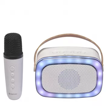 Altavoz portátil Denver BTM-610 Blanco